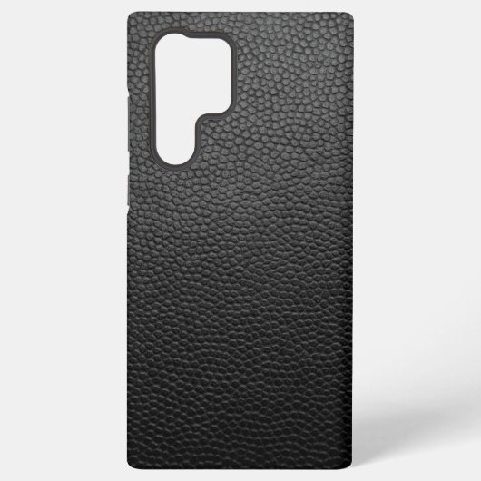 Coque Samsung Galaxy Peau de serpent noire (Verso)