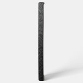 Coque Samsung Galaxy Peau de serpent noire (Côté gauche)