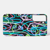 Coque Samsung Galaxy Peinture Abstraite de néon (Verso Horizontal)
