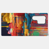 Coque Samsung Galaxy Peinture abstraite moderne Boîtier de téléphone (Verso Horizontal)
