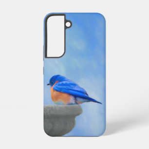 Coque Samsung Galaxy Peinture Bluebird - Art original pour oiseaux