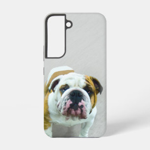 Coque Samsung Galaxy Peinture Bulldog - Joli Art Original de Chien