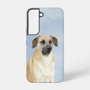 Coque Samsung Galaxy Peinture Chinook (Oreilles Tombantes) - Art Canin