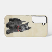 Coque Samsung Galaxy Peinture écossaise Terrier - Cute Original Chien A (Verso Horizontal)