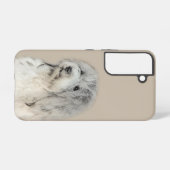 Coque Samsung Galaxy Peinture Havanaise (Gold Sable) - Art Chien origin (Verso Horizontal)