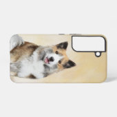 Coque Samsung Galaxy Peinture islandaise pour chien de mer - Art origin (Verso Horizontal)