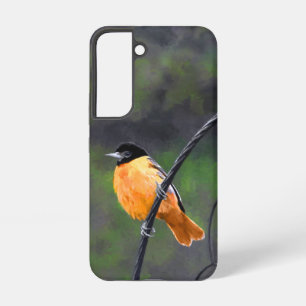 Coque Samsung Galaxy Peinture Oriole - Art Oiseau Original