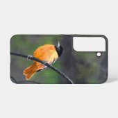 Coque Samsung Galaxy Peinture Oriole - Art Oiseau Original (Verso Horizontal)