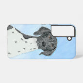 Coque Samsung Galaxy Peinture pointeur germanique - Art original (Verso Horizontal)