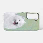 Coque Samsung Galaxy Peinture Samoyed - Cute Original Chien Art (Verso Horizontal)