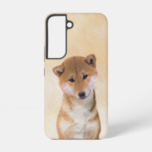 Coque Samsung Galaxy Peinture Shiba Inu (Rouge) - Art de chien original