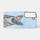 Coque Samsung Galaxy Peinture Suédoise Vallhund - Cute Original Chien A (Verso Horizontal)