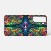 Coque Samsung Galaxy Peinture tordue et trompeuse (Verso Horizontal)