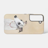 Coque Samsung Galaxy Peinture Whippet - Jolie art original chien (Verso Horizontal)