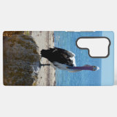 Coque Samsung Galaxy Pélican Avec Le Regard, (Verso Horizontal)