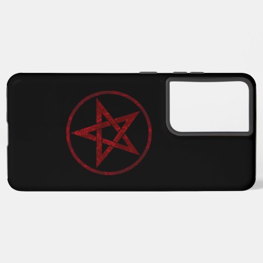 Coque Samsung Galaxy Pentagram Red Devil (Côté gauche)