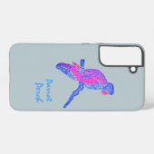 Coque Samsung Galaxy Perche de perroquet (Verso Horizontal)
