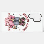 Coque Samsung Galaxy Perdu dans un livre... (Verso Horizontal)