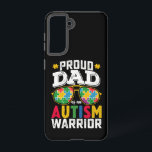 Coque Samsung Galaxy Père Fière D'Une Famille De Guerriers Autistes<br><div class="desc">Père Fière D'Une Famille De Guerriers Autistes</div>