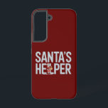 Coque Samsung Galaxy Père Noël Helper Christmas<br><div class="desc">Père Noël Helper Christmas</div>