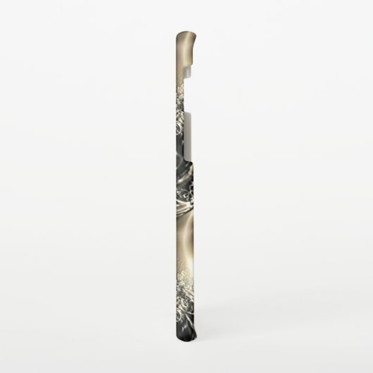 Coque Samsung Galaxy Perles dorées (Côté gauche)