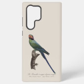Coque Samsung Galaxy Perruche à long bec, Psittacula Longicauda (Verso)
