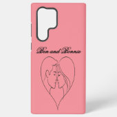 Coque Samsung Galaxy Personalized Couples Samsung & iPhone Case (Verso)