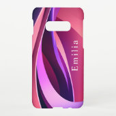 Coque Samsung Galaxy Personized Purple Phone Case (Dos)
