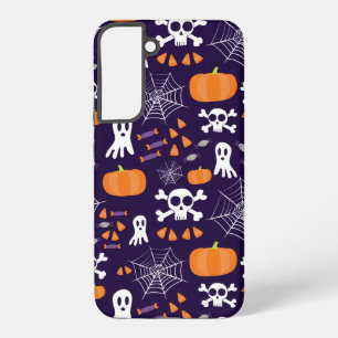 Coque Samsung Galaxy Personnages amusants et effrayants d'Halloween