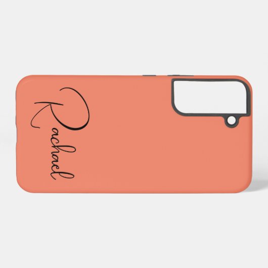 Coque Samsung Galaxy personnalisé simple (Verso Horizontal)