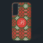 Coque Samsung Galaxy Personnalisé Vintage de Noël / modèle hivernal<br><div class="desc">festif</div>