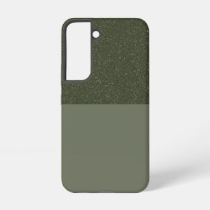 Coque Samsung Galaxy Personnaliser Galaxy S22 à deux tons Coque - Moss 