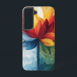 Coque Samsung Galaxy Pétales Dusky<br><div class="desc">Ombres et fleurs se fondent dans une danse douce et sombre</div>