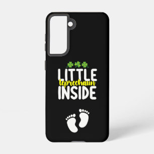 Coque Samsung Galaxy Petit Leprechaun à l'intérieur de la grossesse mèr