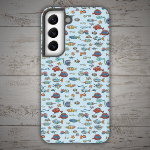 Coque Samsung Galaxy Petit Motif de poisson coloré