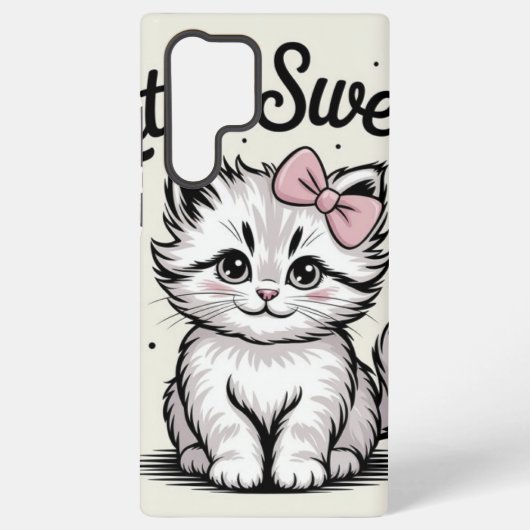 Coque Samsung Galaxy Petite Kitty douce (Verso)