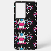 Coque Samsung Galaxy Petites filles Unicorn Pony (Verso)