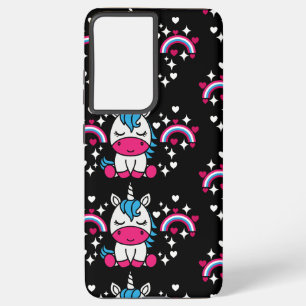 Coque Samsung Galaxy Petites filles Unicorn Pony