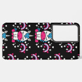 Coque Samsung Galaxy Petites filles Unicorn Pony (Côté gauche)