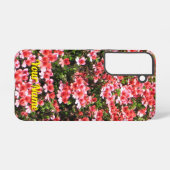 Coque Samsung Galaxy Petites Fleurs Roses - (Verso Horizontal)