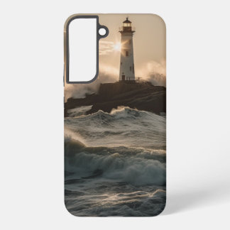 Coque Samsung Galaxy Phare au coucher du soleil Samsung s22+ coque