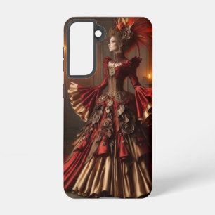 Coque Samsung Galaxy Phoenix Fire Queen Steampunk Victorian Industrial