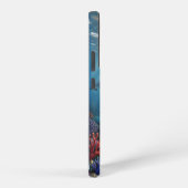 Coque Samsung Galaxy Phone Case with dolphins. (Côté droit)