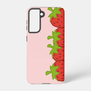 Coque Samsung Galaxy phonécase de fraise