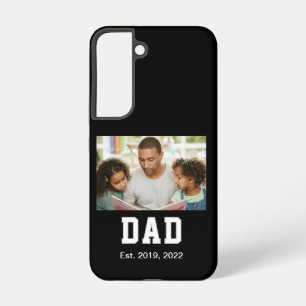 Coque Samsung Galaxy Photo de texte vintage Papa établi