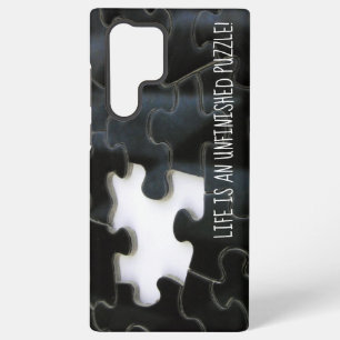 Coque Samsung Galaxy Photographie de pièce de puzzle manquante personna