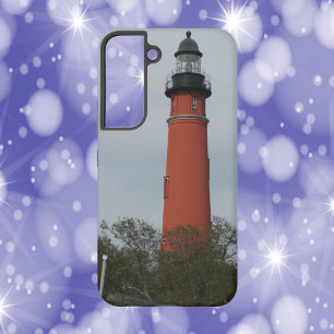 Coque Samsung Galaxy Photographie du phare de Ponce Inlet au-dessus des
