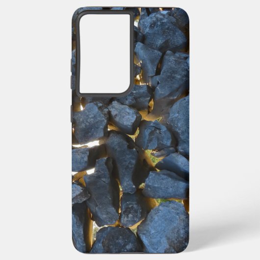 Coque Samsung Galaxy Photographie russe à mur de pierre croate (Verso)