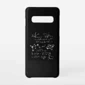 Coque Samsung Galaxy Physique Math Formule Enseignant Atomes et Mol (Dos)