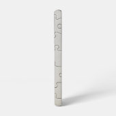 Coque Samsung Galaxy Pièce de puzzle blanche manquante (Côté gauche)